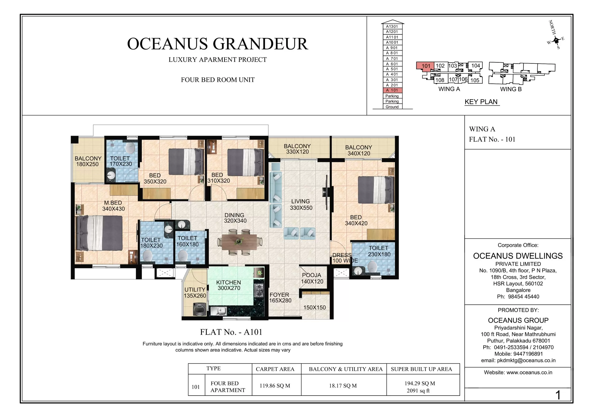 Oceanus Dwellings (P) Ltd